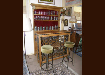 Barek dębowy komplet