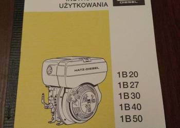 Hatz diesel 1B20 1B27 1B30 1B40 1B50  instrukcja użytkowania