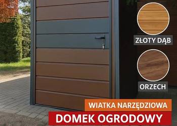 DREWNOPODOBNA TOALETA/WC na budowę /działkę Garaż Blaszany - Maj-Blach