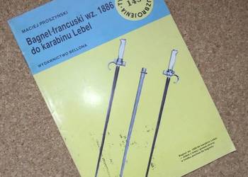 [W] Bagnet francuski wz. 1886 do karabinu Lebel. Pruszyński TBiU