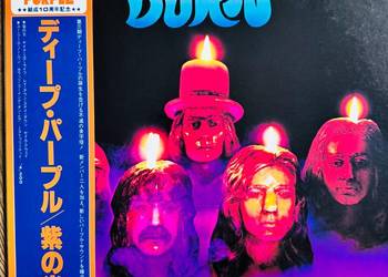 Deep Purple Burn EX+/M- Japan Obi LP 1979 Warner Bros. Records P6509W