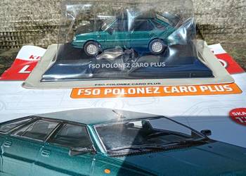POLONEZ CARO PLUS Legendy FSO deagostini 1:43 Kultowe auta PRL model NOWY