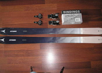 nowe narty skiturowe ATOMIC BACKLAND 85+wiazania ATOMIC Tour 90