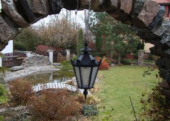 KLOSZ ŻELIWNY LAMPA LAMPION ŻYRANDOL OŚWIETLENIE