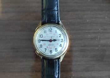 zegarek Bulova accutron pozłacany + gratis 3 budziki PRL