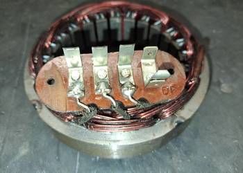 MZ ETZ 125, 150, 250, 251, 301. WKŁAD, CEWKI ALTERNATORA, ALTERNATOR 12V