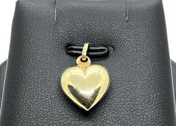 Złota Zawieszka Próby 585 1,31g Serce Serduszko Ocechowana