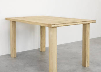 Noga PROSTA 71x8 cm DĘBOWA SUROWA