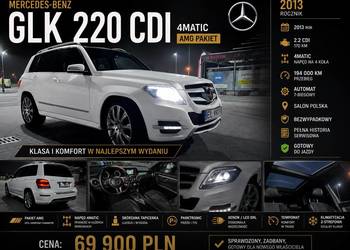 Mercedes GLK 2013 Salon Polska AMG 4MATIC