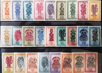 KONGO BELGIJSKIE 1947-1948 MNH**-maski -kompletna seria.
