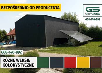 Garaż Blaszany /Wiata Blaszana / Magazyn ROLNICZY / GARAŻE– GRZYWSTAL