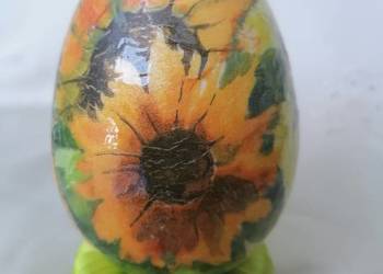 jajko pisanka 12 cm ozdoba hand made