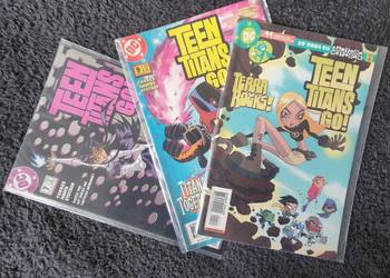 Teen Titans GO! Cartoon Network - 3 komiksy DC USA