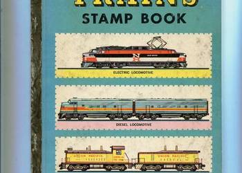 Trains Stamp Book A Little Golden Activity Book A 26