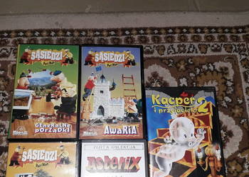KASETY Sąsiedzi Asterix Gall Kacper i przyjaciele 2 VHS