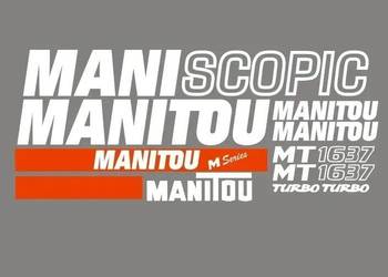 Naklejki oklejenie MANITOU MT 1637 Zamiennik