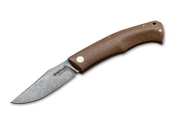 Nóż Böker Solingen Boxer EDC Brown