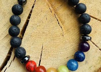 Bransoletka damska z kamieni naturalnych