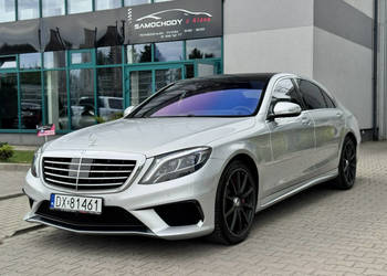 Mercedes S 63 AMG Long. Pełne wyposażenie. Jak nowy. 42 000 km! W222 (2013…