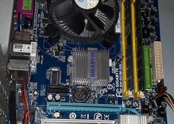 Płyta główna Gigabyte GA-G31M-S2L rev 1.1 Intel E4600 RAM