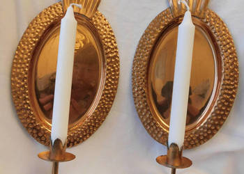 lustrzane lampetki miedziane para nr 1501	Fiaf