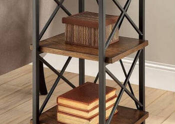 Regał Loftowy Industrial REDFERN 40x40cm