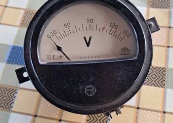 Stary Woltomierz elektromagnetyczny Lumel 1957 r.
