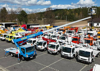 Nissan Cabstar Podnośnik Koszowy 26m Palfinger P260B + Pilot Zwyżka CMC Ru…