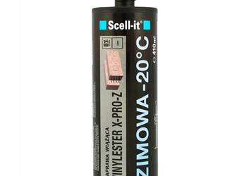 kotwa chemiczna klej żywica zaprawa wiążąca 410ml Scell it