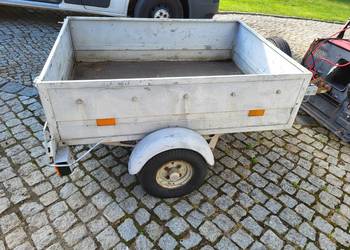 MAŁA PRZYCZEPKA DO SAMOCHODU TRAKTORKA KOSIARKI