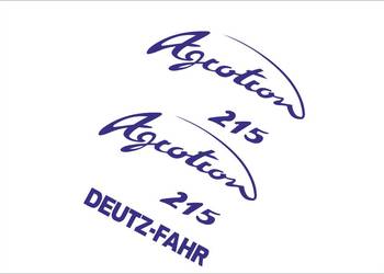 Naklejki deutz agrotron 215 zamienniki