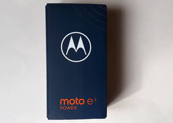 NOwy Smartfon Motorola E7 Power 4/64GB XT-2097-6 niebieski NOWY