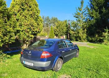 Renault Megane II sedan, rok 2004, silnik benzynowy 1.6 16V 83 kW / 113 KM