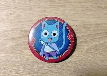 Przypinka do ubrań plecaka pin Fairytail Happy