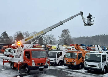 Nissan Cabstar Zwyżka Podnośnik Koszowy PALFINGER P210 BK Wysokość Podnosz…