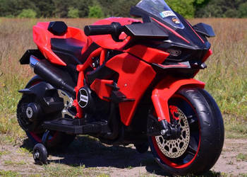 Autko motorek SUPER ŚCIGACZ DWA SILNIKI na akumulator dla dzieci