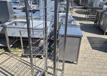 Wózek Gastronomiczny Transportowy Na Tace i Pojemniki GN 40/54/170 M