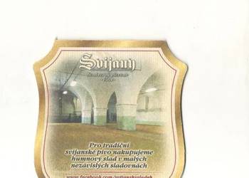 Svijany  - podstawka do piwa. Nr. 12.