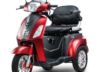 Skuter inwalidzki elektryczny BILI BIKE SHINO G2 red black Raty| FV/Paragon