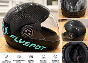 Kask spadochronowy Skyhelmets FUJIN Full Face XS – kask do skydivingu / ind