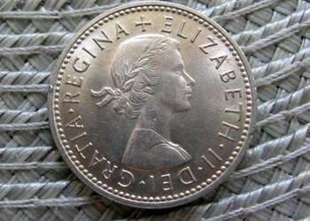 Wielka Brytania 1 Szyling 1963r - Herb Anglii