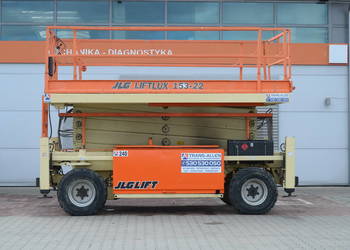 Podnośnik nożycowy JLG Liftlux 153-22 (240) podest ruchomy nożycowy