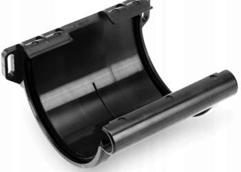 Galeco Łącznik CZARNY PVC rynny 110mm