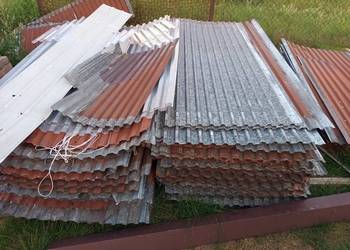 Blacha z demontażu 350 m² Lata 90-te pancerna gruba solidna  stal