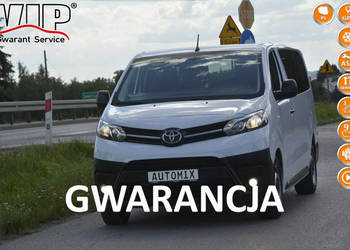 Toyota ProAce 2.0D-4D L3H1 9 osobowy Polski Salon FV23% po serwisie nawi A…