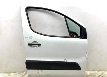 DRZWI PRAWY PRZÓD PEUGEOT PARTNER II Minivan BIAŁY