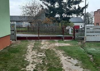 Brama wjazdowa z furtką