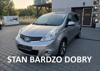 Nissan Note 1.6i klima navi alufelgi czujniki stan BDB niski przebieg I (2…