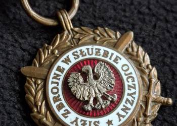 Medal Siły Zbrojne w Służbie Ojczyzny (brązowy, wąskie V)