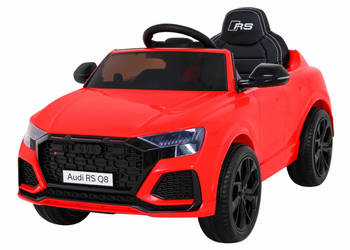 Auto Na Akumulator Audi RS Q8 Czerwony • 12V7Ah • 2x35W • EVA • LED • Ekosk